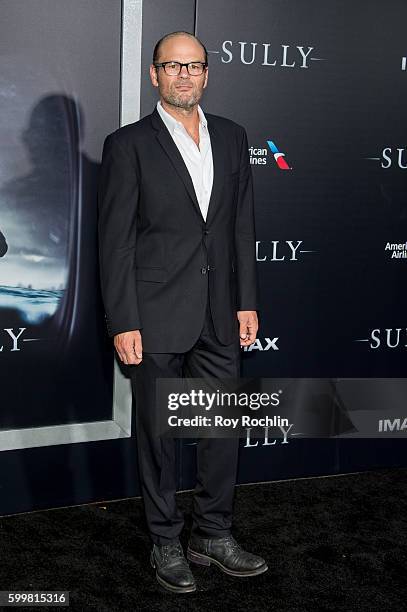 Chris Bauer attends the "Sully" New York premiere at Alice Tully Hall, Lincoln Center on September 6, 2016 in New York City.