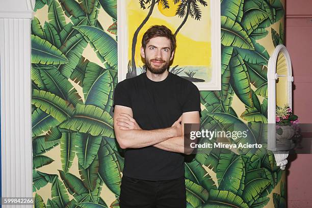 Founder of Tumblr, Inc., David Karp attends Wilhelmina Models and Tumblr launch of wilhelminaimage.tumblr.com and kick off New York Fashion Week at...