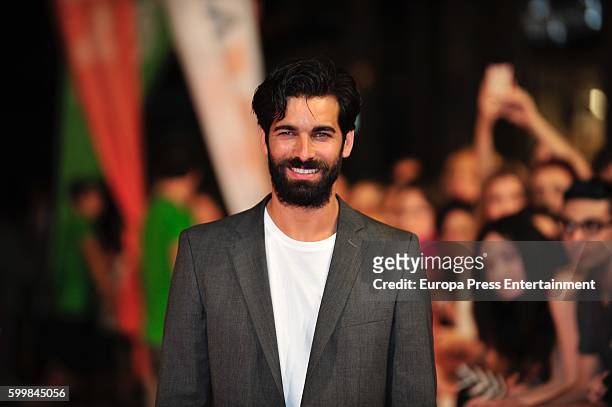 Ruben Cortada attends 'Olmos y Robles' premiere at the Principal Theater during FesTVal 2016 on September 6, 2016 in Vitoria-Gasteiz, Spain.