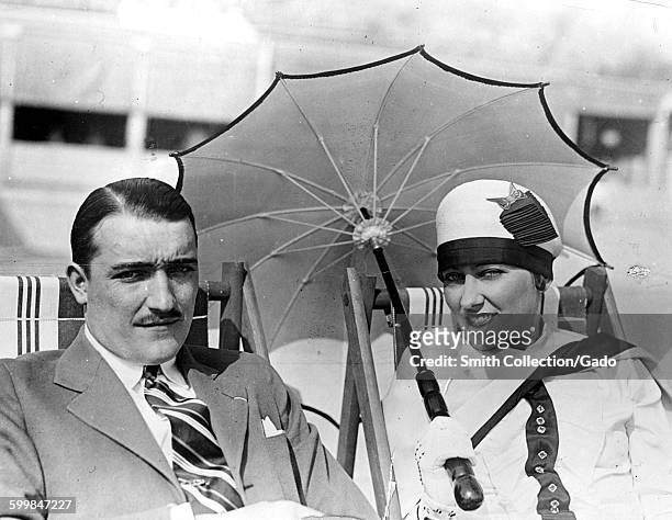 Henry de La Falaise and Gloria Swanson, 1925.
