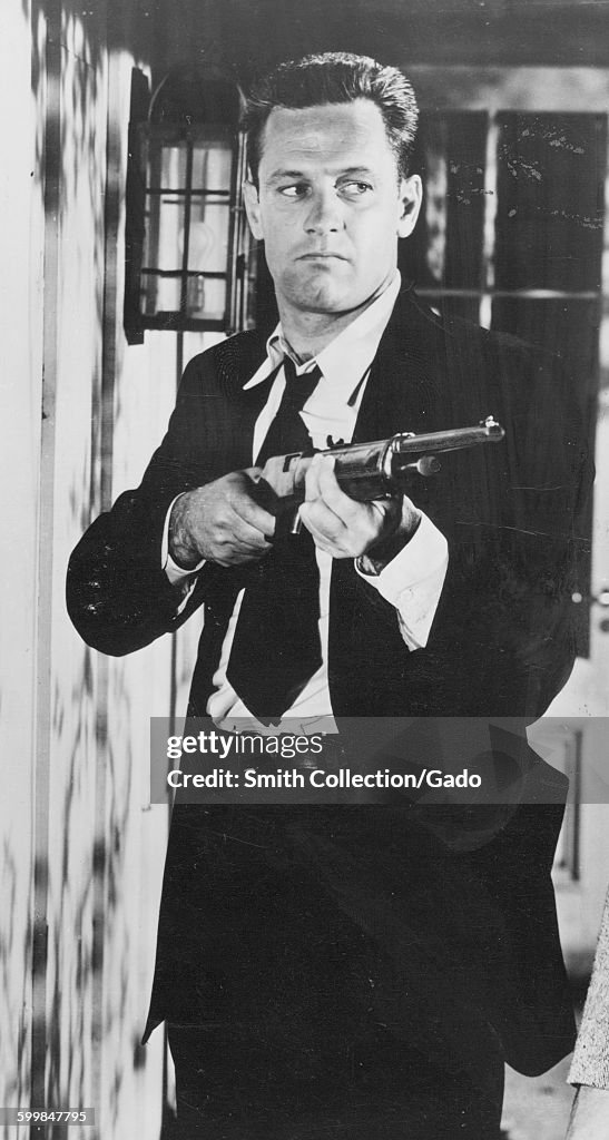William Holden With A Rifle