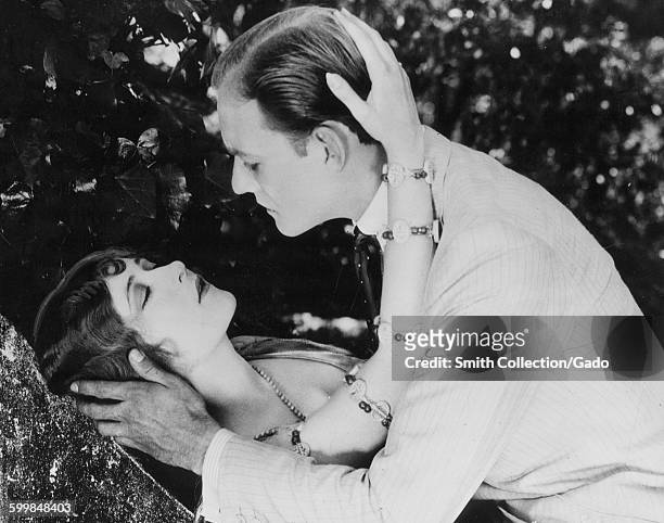 Conrad Nagel and Dorothy Dalton in movie still from Fool's Paradise, 1921.