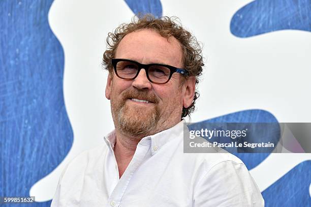 Actor Colm Meaney attends a photocall for 'The Journey' during the 73rd Venice Film Festival at Palazzo del Casino on September 7, 2016 in Venice,...