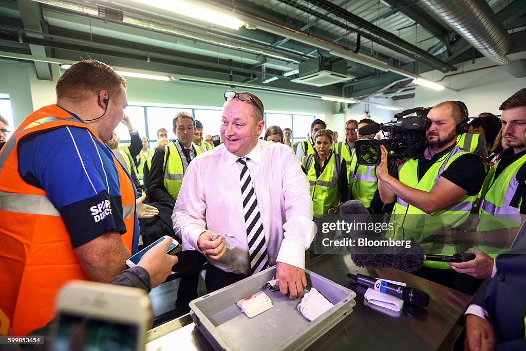 Sports Direct International Plc AGM & Warehouse Tour