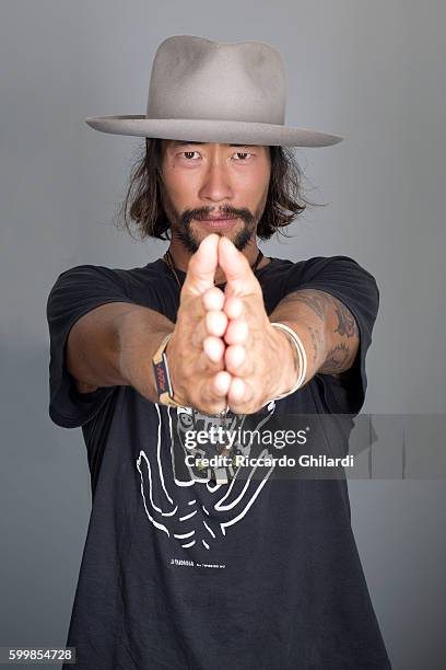 Actor Ryoo Seung-bum is photographed for Self Assignment on September 1, 2016 in Venice, Italy.