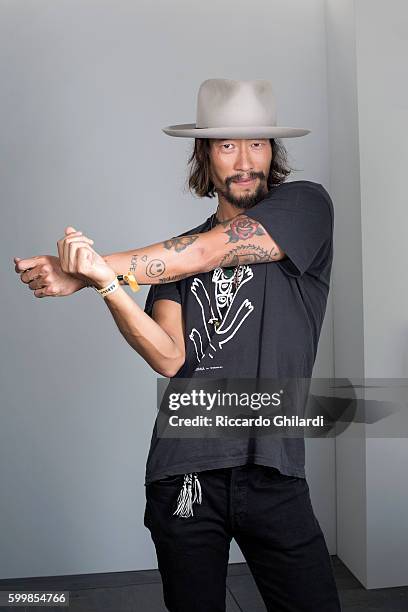 Actor Ryoo Seung-bum is photographed for Self Assignment on September 1, 2016 in Venice, Italy.