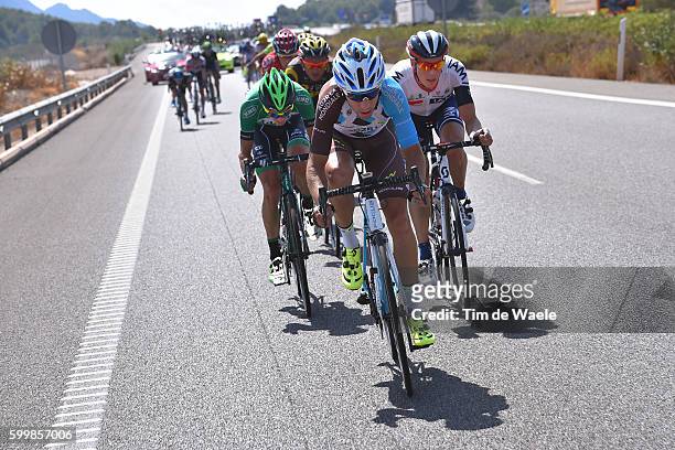 71st Tour of Spain 2016 / Stage 17 Axel DOMONT / Pello BILBAO / Marcel WYSS / Castellon - Llucena Camins del Penyagolosa 980m / La Vuelta /