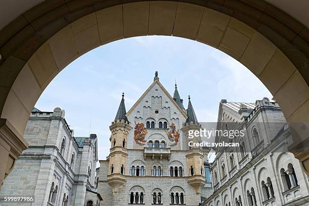 neuschwanstein castle - neuschwanstein stock pictures, royalty-free photos & images