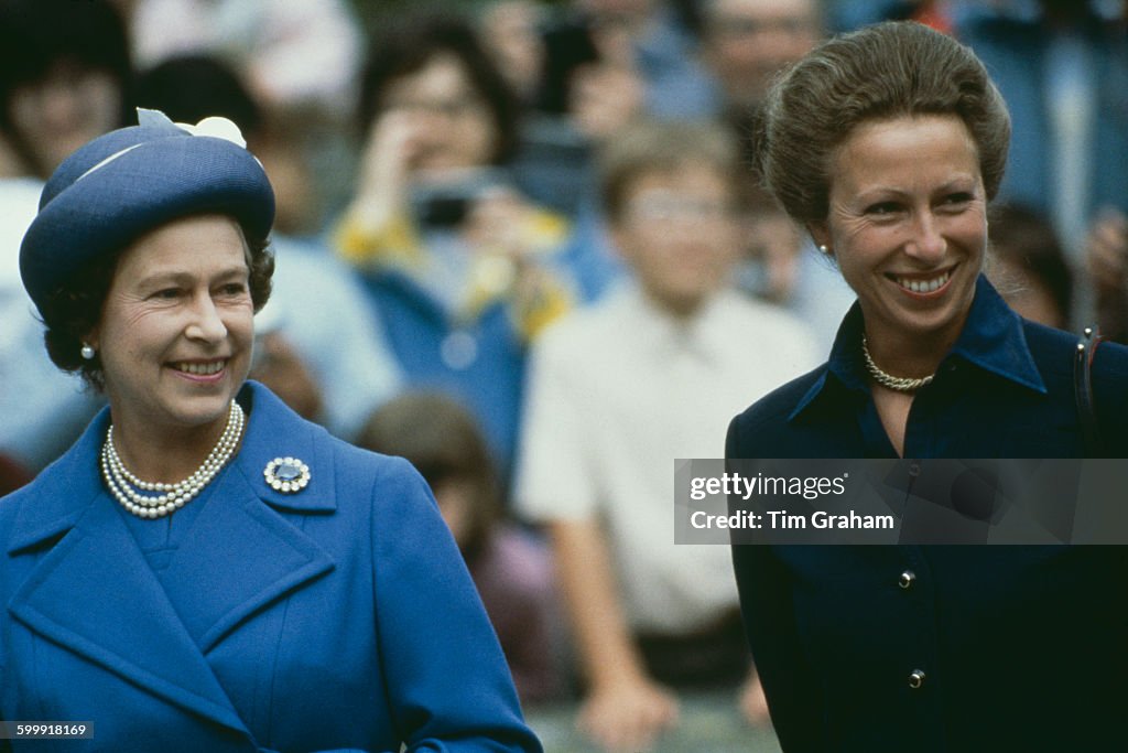 Queen And Princess Anne