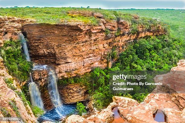 cachoeira - chapada diamantina imagens e fotografias de stock