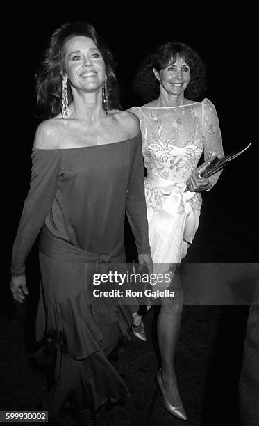 Jane Fonda and Shirlee Fonda attend American Ballet Theater Benefit Gala on March 5, 1984 at the Beverly Wilshire Hotel in Beverly Hills, California.