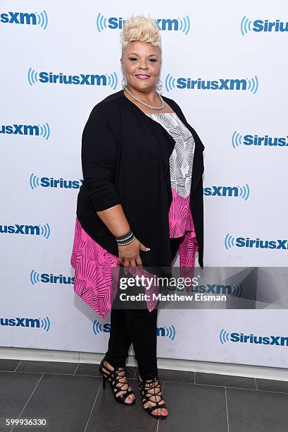 Gospel singer Tamela Mann visits SiriusXM Studio on September 7, 2016 in New York City.