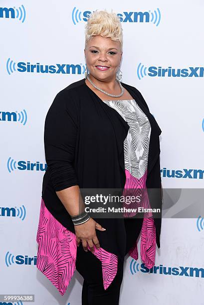 Gospel singer Tamela Mann visits SiriusXM Studio on September 7, 2016 in New York City.