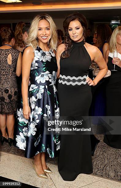 Myleene Klass and Jessica Wright attend the St John Ambulance's Everyday Heroes awards, a star-studded celebration of the nation's life savers, at...