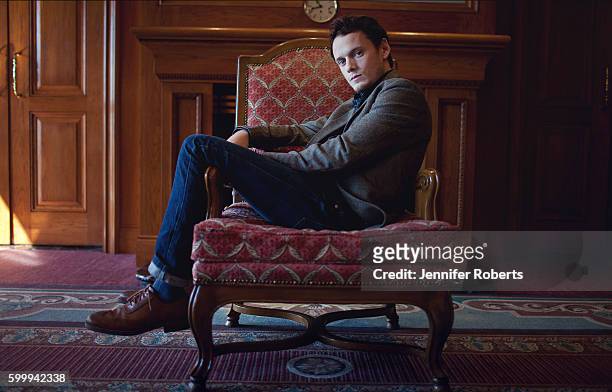 Actor Anton Yelchin is photographed for The Globe and Mail on September 7, 2012 in Toronto, Ontario.