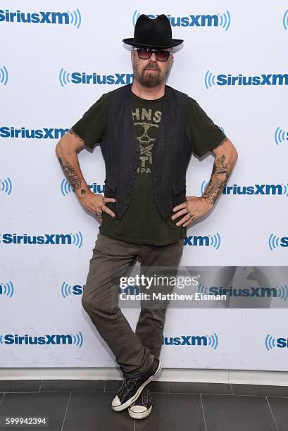 Musician Dave Stewart of the band Eurythmics visits SiriusXM Studio on September 7, 2016 in New York City.