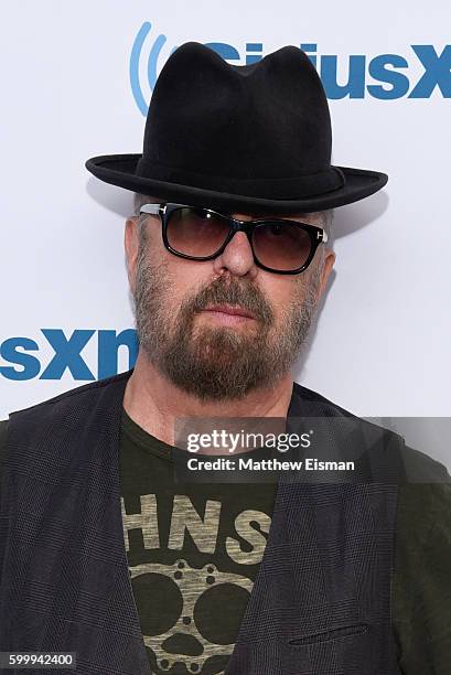Musician Dave Stewart of the band Eurythmics visits SiriusXM Studio on September 7, 2016 in New York City.