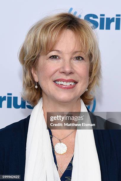 Violinist Maria Bachmann visits SiriusXM Studio on September 7, 2016 in New York City.