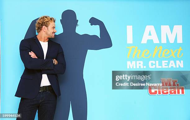 Actor Kellan Lutz attends Mr. Clean #TheNextMrClean Open Casting Call at 404 NYC on September 7, 2016 in New York City.