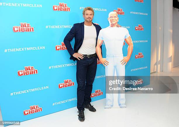 Actor Kellan Lutz attends Mr. Clean #TheNextMrClean Open Casting Call at 404 NYC on September 7, 2016 in New York City.