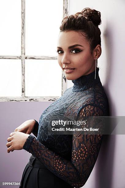 Jessica Lucas from FOX's 'Gotham' poses for a portrait at the 2016 Summer TCA Getty Images Portrait Studio at the Beverly Hilton Hotel on August 8th,...