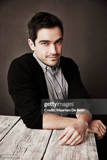 Alfonso Herrera from FOX's 'The Exorcist' poses for a portrait at the 2016 Summer TCA Getty Images Portrait Studio at the Beverly Hilton Hotel on...