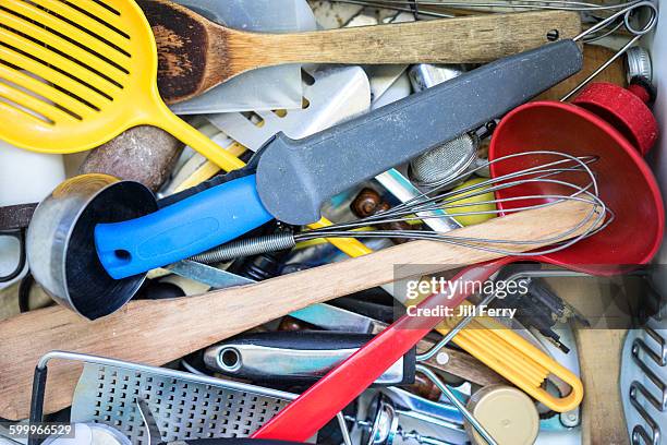 Messy Kitchen Draw Messy Kitchen Drawer Photos and Premium High Res Pictures - Getty Images