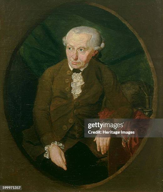 Portrait of Immanuel Kant , 1791. Found in the collection of Stadtmuseum Königsberg. Artist : Doepler , Gottlieb .