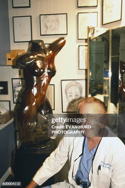 Dermatologist Dr. Arnold Klein worked in the same office as Debbie Rowe, and was one of the doctors that treated Michael Jackson.
