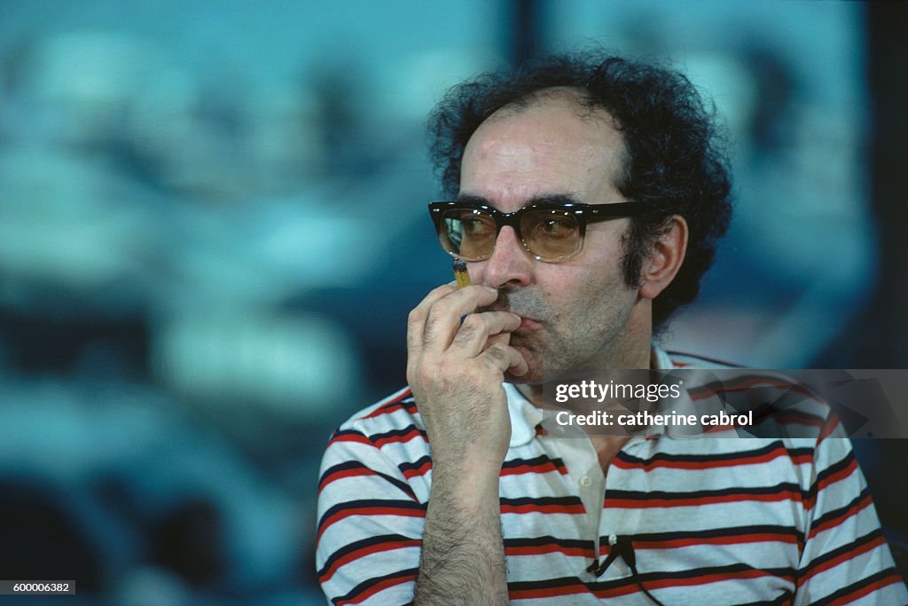 Director Jean-Luc Godard