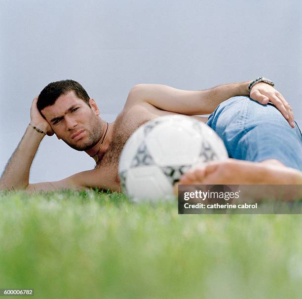 French Soccer Player Zinedine Zidane