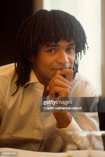 French Tennis Player Yannick Noah