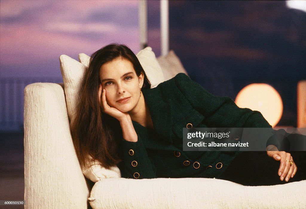 French actress Carole Bouquet