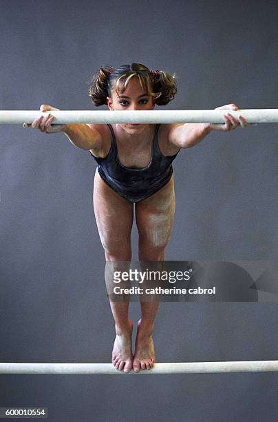 French gymnast Emilie Le Pennec.