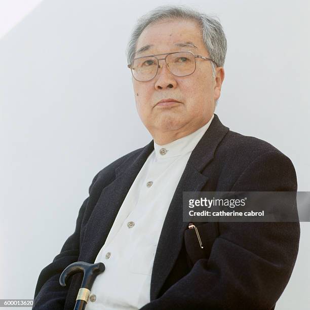 Japanese film director Shohei Imamura during the 1998 Cannes Film Festival.