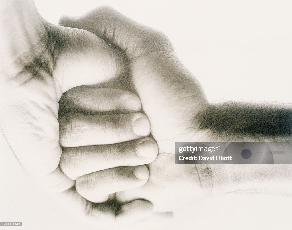 AFRICAN AMERICAN MALE HANDS, FIST