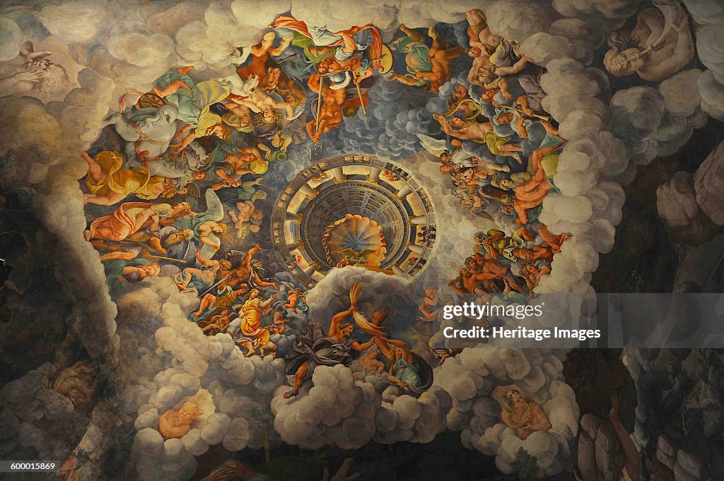 The Fall of the Giants (Sala dei Giganti), 1536