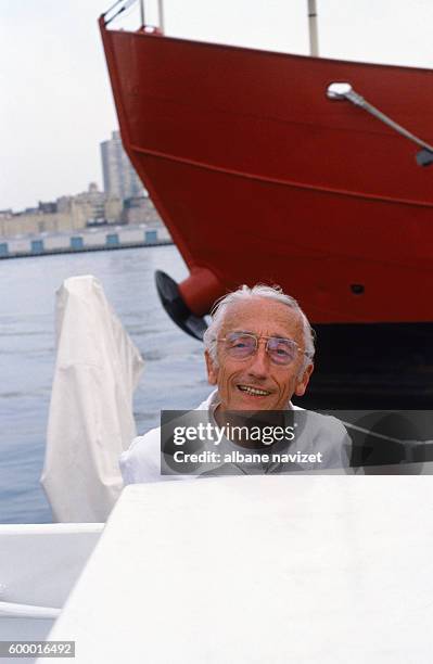 French oceanographer and biologist, Commandant Jacques-Yves Cousteau, is renowned for his documentaries and books on the mysteries of the ocean. Out...