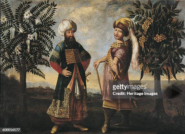 Orientals, ca 1681-1682. Found in the collection of Ptuj Ormo? Regional Museum. Artist : Anonymous.