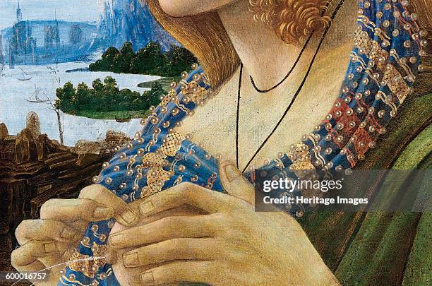 Allegorical Portrait of a Woman . Detail, 1480-1490. Private Collection. Artist : Botticelli, Sandro, .