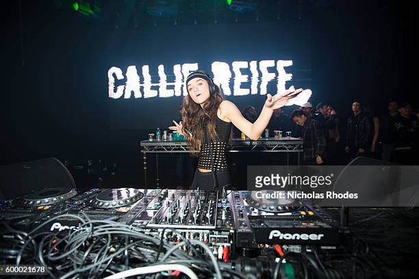 Callie Reiff performs at Girls & Boys at Webster Hall on January 29, 2016