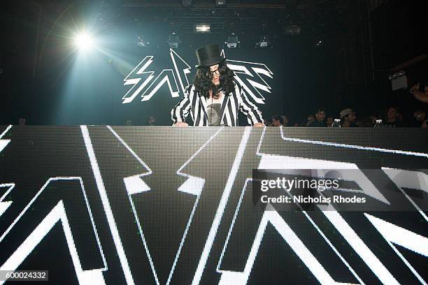 Savant performs at Girls & Boys at Webster Hall on September 11, 2015