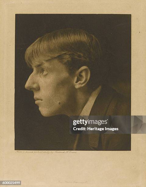 Aubrey Beardsley. Private Collection. Artist : Evans, Frederick Henry .