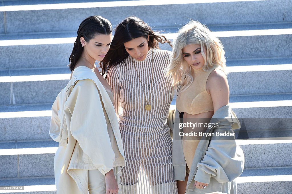 Kanye West Yeezy Season 4 - Front Row/Arrivals