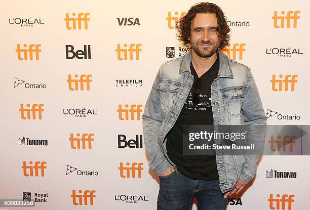 Allan Hawco on the red carpet at the annual Toronto International Film Festival Soiree fundraiser at the TIFF Bell Lighthouse in Toronto. September...