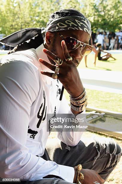 Chainz attends the Kanye West Yeezy Season 4 fashion show on September 7, 2016 in New York City.