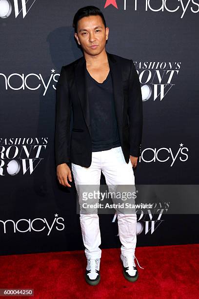 Fashion designer Prabal Gurung attends Macy's Presents Fashion's Front Row on September 7, 2016 in New York City.