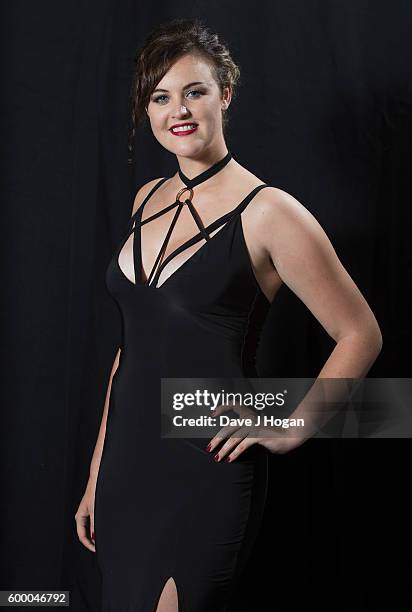 Ashleigh Butler poses backstage at the Daily Mirror and RSPCA Animal Hero Awards at Grosvenor House, on September 7, 2016 in London, England.