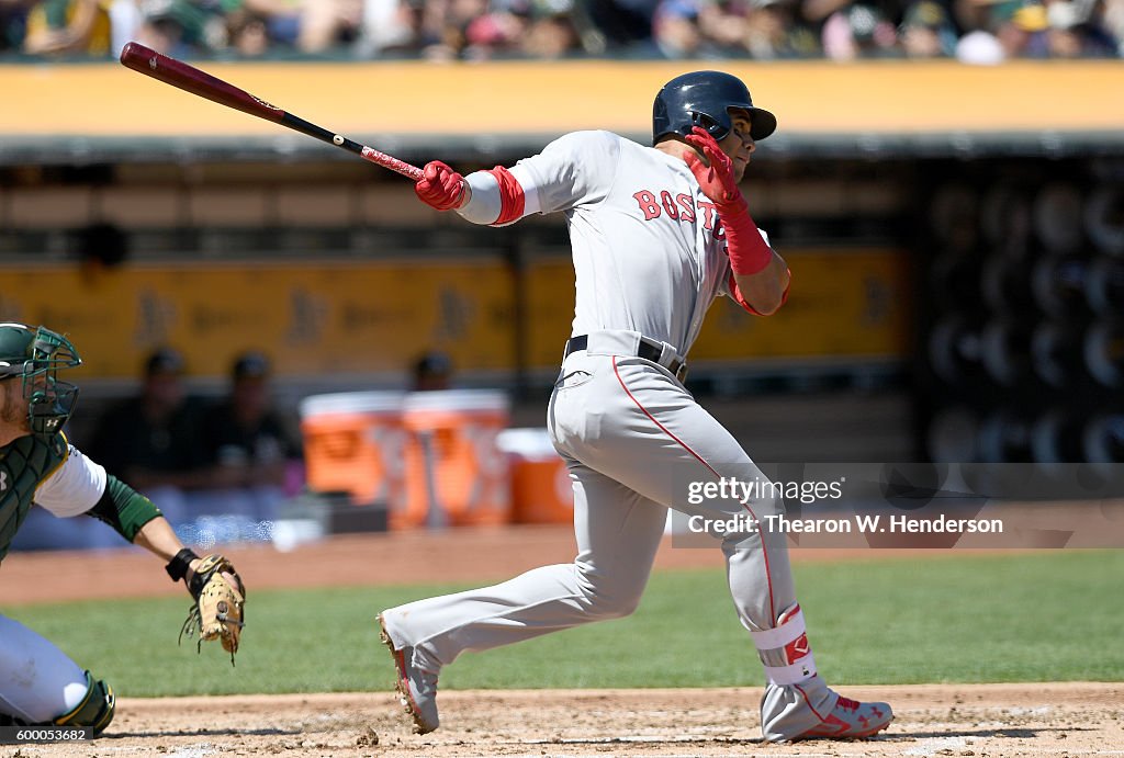 Boston Red Sox v Oakland Athletics