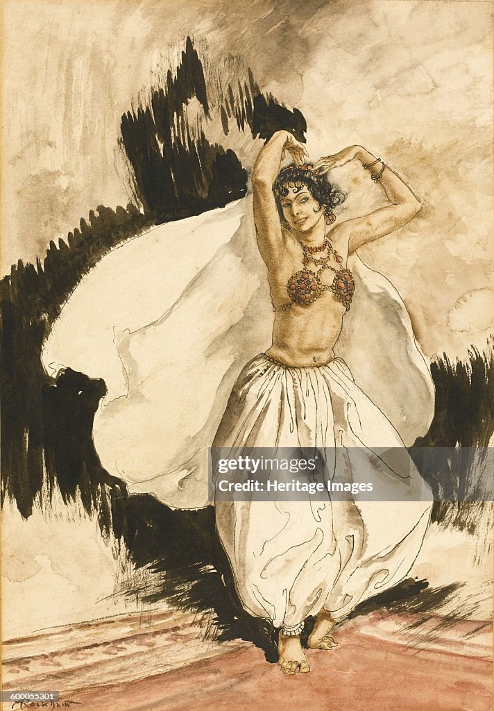 Anitra's Dance Illustration for Peer Gynt by Henrik Ibsen